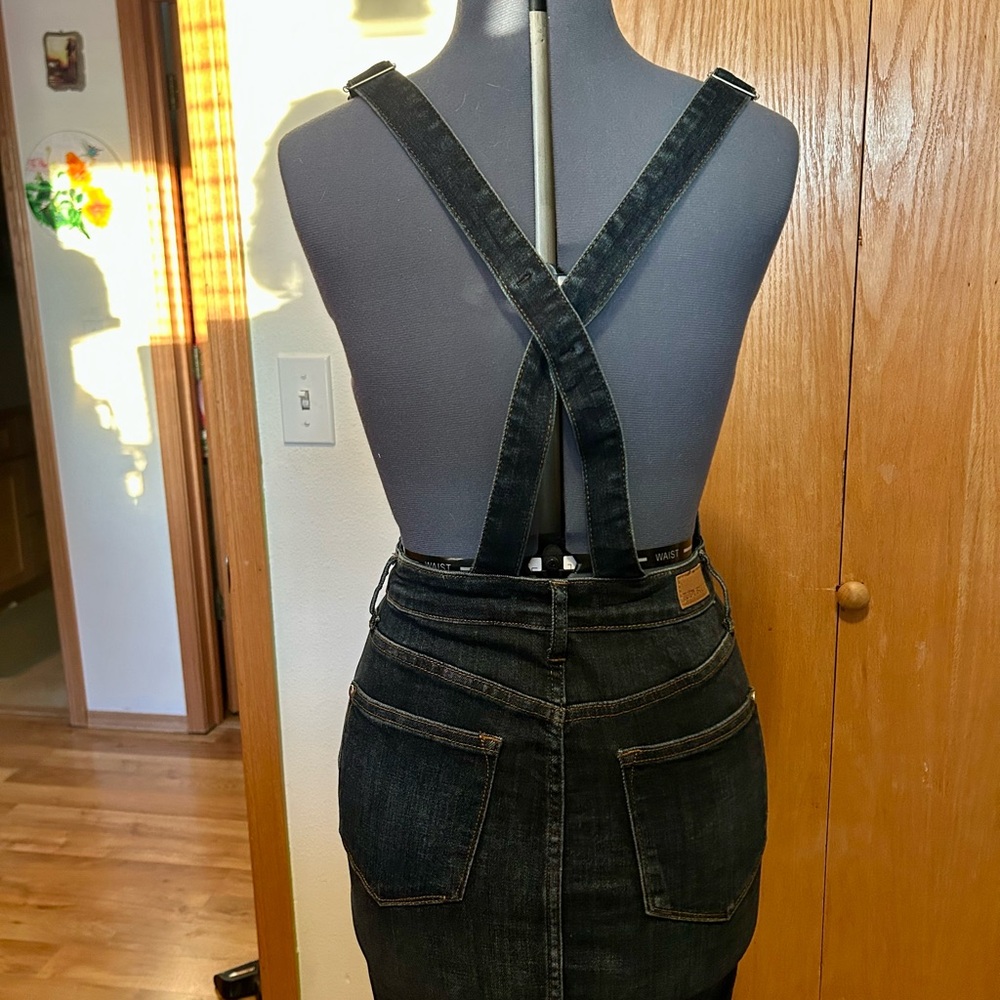 Judy Blue Indigo Denim Mini Dress - Picture 2 of 2